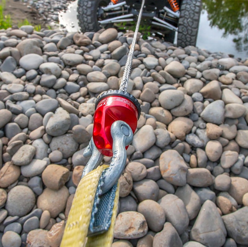 Factor 55 00110-04 Prolink XTV Shackle D Ring for use with Steel Cables Synthetic Ropes up to 5/16 in Max Load Rating 6000 lb Ultimate Failure 22,000 lb. Ideal for 4x4 Off Road Trips - Black - Image 3